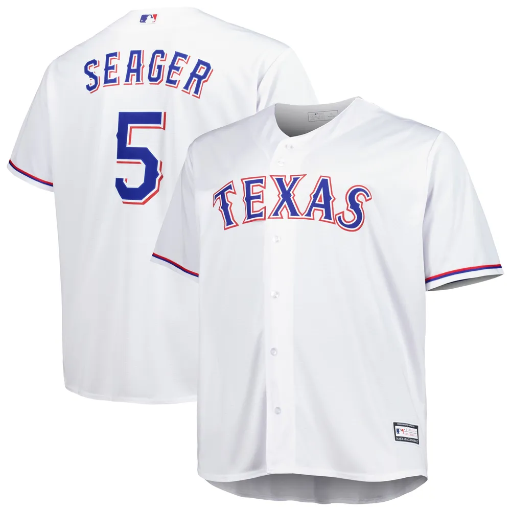 Profile Men's Corey Seager White Texas Rangers Big & Tall Replica