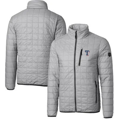 Texas Rangers Cutter & Buck Rainier Eco Insulated Full-Zip Puffer Jacket