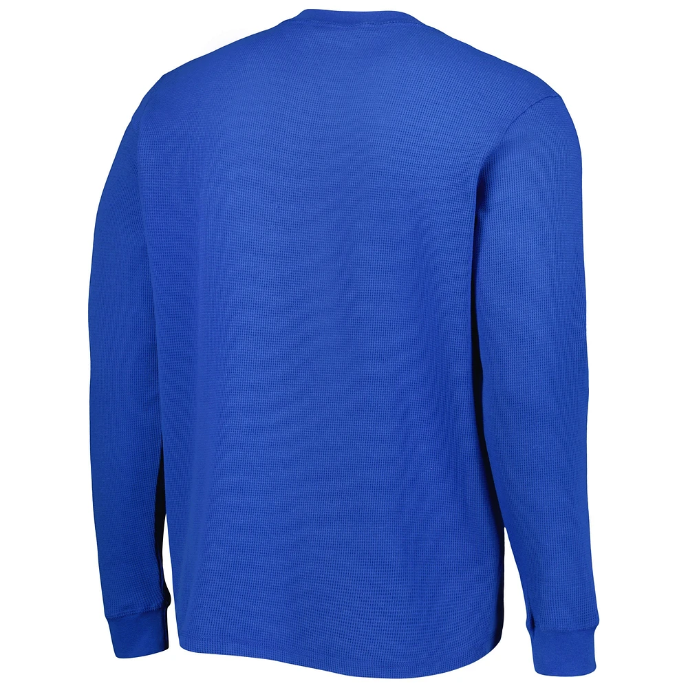 Men's Dunbrooke Texas Rangers Royal Maverick Long Sleeve T-Shirt