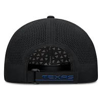 Casquette ajustable Texas Rangers Level Up Driver Fanatics noire pour homme