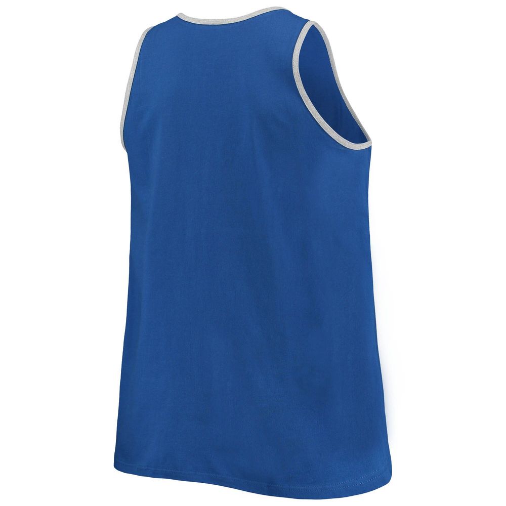 Men's Royal Texas Rangers Big & Tall Jersey Muscle Tank Top