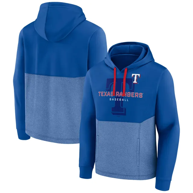 Men's Texas Rangers Stitches Light Blue Team Pullover Sweatshirt