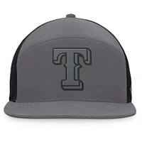 Men's Fanatics Gray Texas Rangers Fairweather Performance Snapback Hat