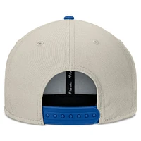 Men's Fanatics Khaki/Royal Texas Rangers Team Two-Tone Snapback Hat