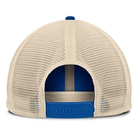 Men's Fanatics Royal/Natural Texas Rangers Cooperstown Collection Powers Snapback Hat