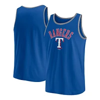 Débardeur Fanatics Royal Texas Rangers Bet pour hommes