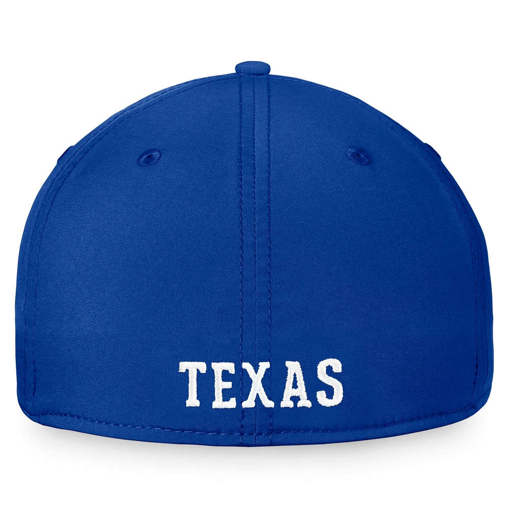 Casquette Cooperstown Core Flex Fanatics Royal Texas Rangers pour hommes