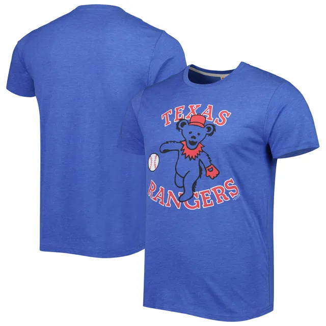 Texas Rangers Fanatics Branded Number One Dad T-Shirt - Royal