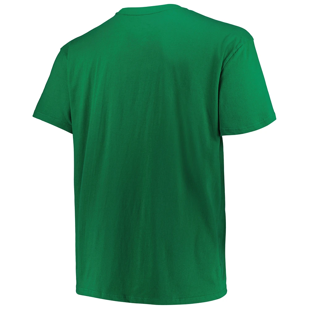 T-shirt celtique grand et des Texas Rangers Kelly Green pour hommes