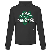 Sweat à capuche noir pour homme Texas Rangers St. Patrick's Day Relay Shamrock