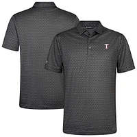 Polo System Insignia 2.0 anthracite pour homme de Levelwear Texas Rangers
