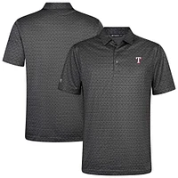 Polo System Insignia 2.0 anthracite pour homme de Levelwear Texas Rangers