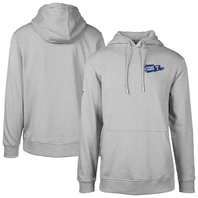 Sweat à capuche gris Texas Rangers Podium Rafters pour homme Levelwear