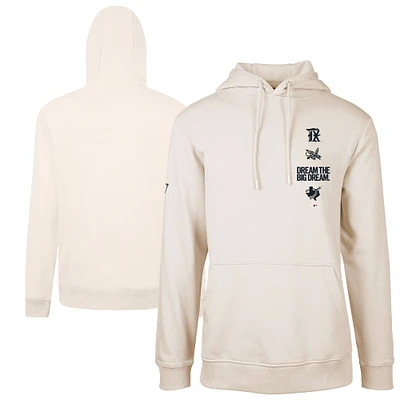 Sweat à capuche kaki Texas Rangers City Connect Podium Baseline pour homme Levelwear