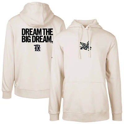 Men's Levelwear Khaki Texas Rangers City Connect Podium Core 2.0 Pullover Hoodie