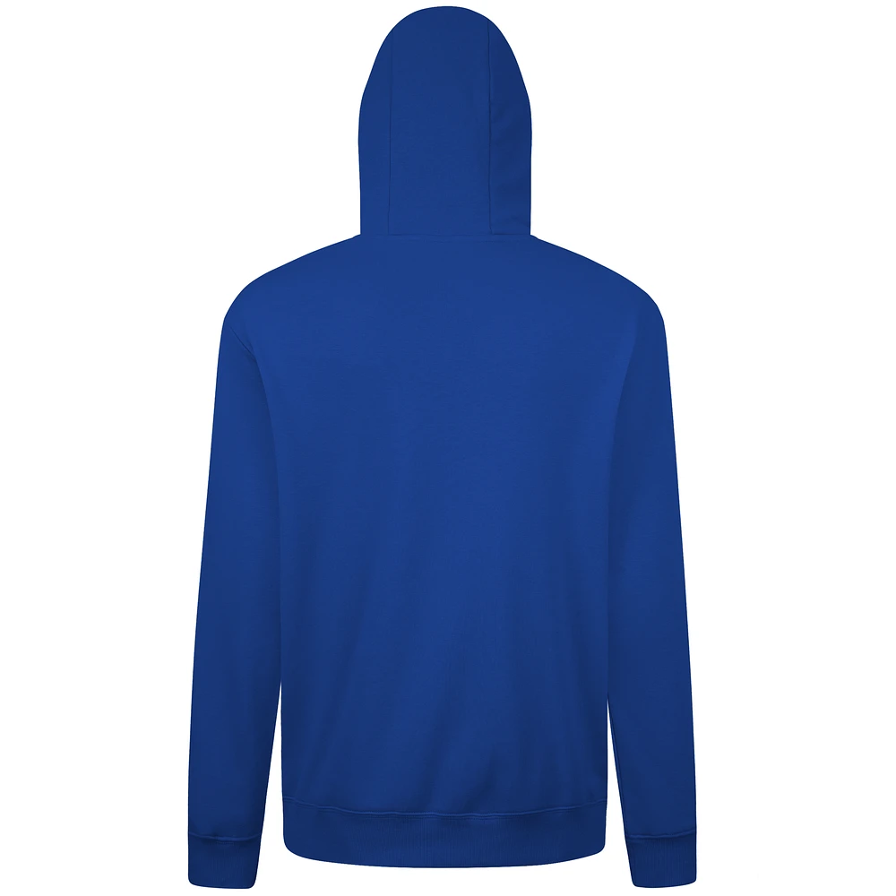 Men's Levelwear Royal Texas Rangers Accolade Podium Textbook Pullover Hoodie