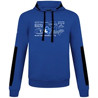 Sweat à capuche Bombay Campaign pour homme Levelwear Royal Texas Rangers, collection Cooperstown