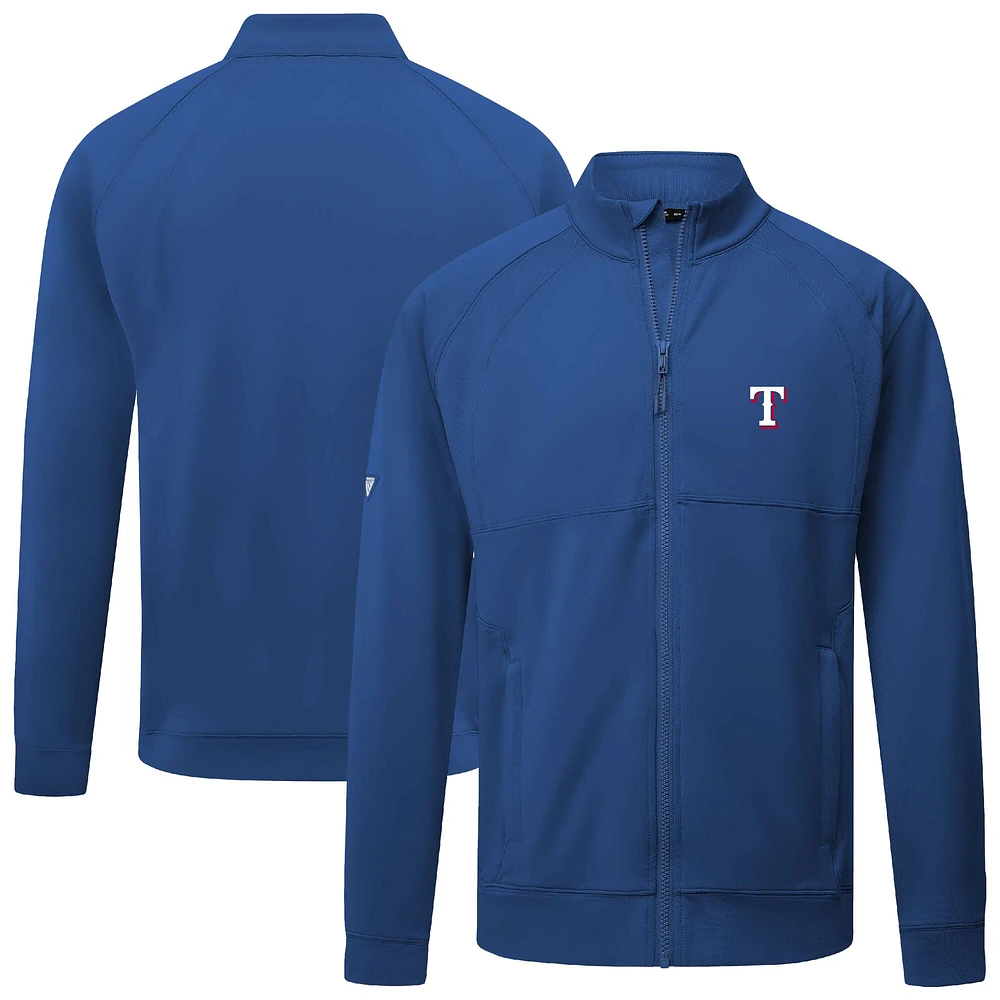 Men's Levelwear  Royal Texas Rangers Form Insignia 2.0 Full-Zip Jacket