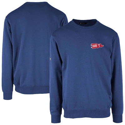 Men's Levelwear  Royal Texas Rangers Zane Rafters Pullover Sweatshirt