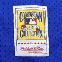 Men's Mitchell & Ness Nolan Ryan Royal Texas Rangers 1989 Authentic Cooperstown Collection Mesh Batting Practice Jersey