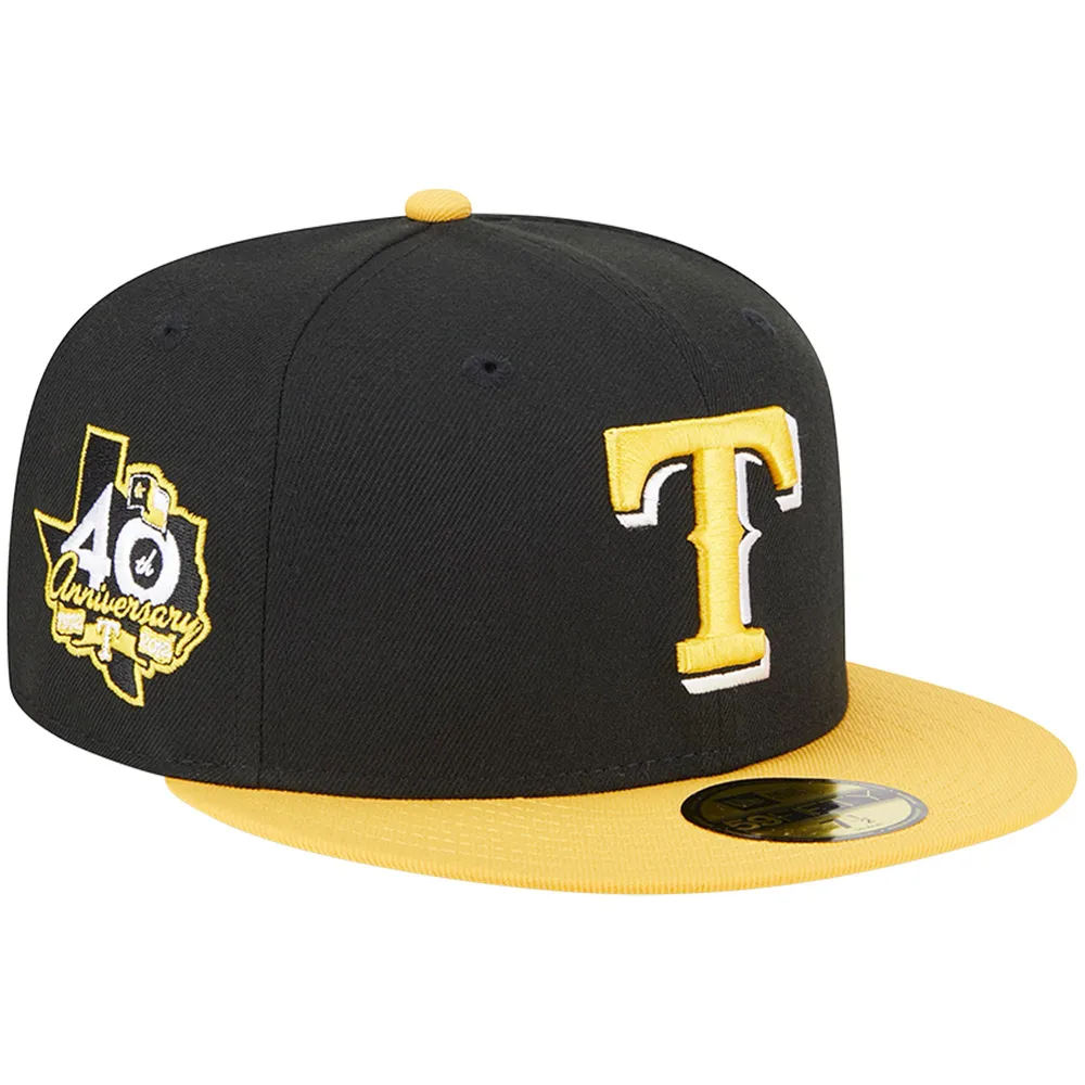 New Era Men's New Era White/Black Texas Rangers Final Season at