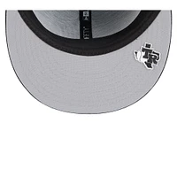Men's New Era Black Texas Rangers 2025 MLB Clubhouse 59FIFTY Fitted Hat