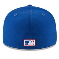 Men's New Era Blue Texas Rangers Cooperstown Collection Wool 59FIFTY Fitted Hat