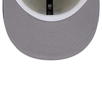 Men's New Era Cream Texas Rangers Chrome 59FIFTY Fitted Hat