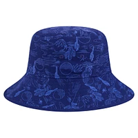 Men's New Era  Dark Blue Texas Rangers 2025 Spring Training All Over Print Bucket Hat