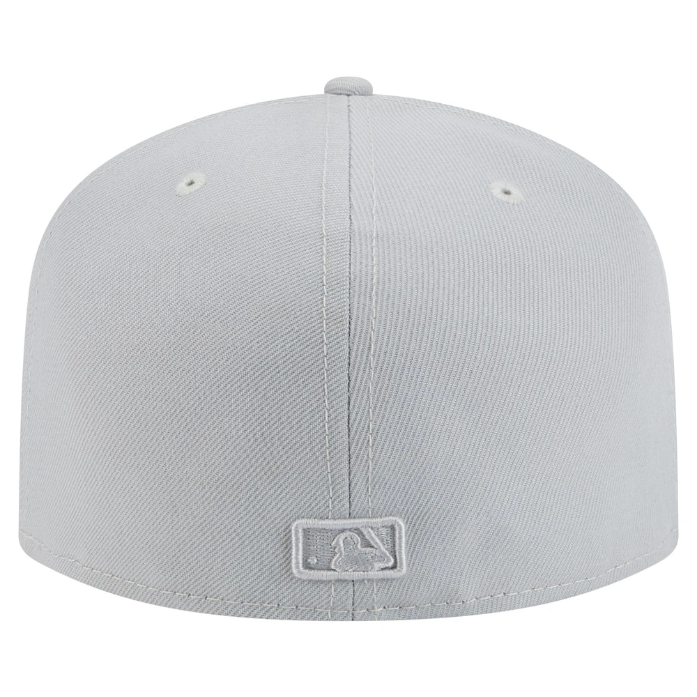 Men's New Era  Gray Texas Rangers Colorpack 59FIFTY Fitted Hat