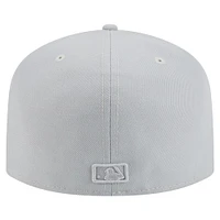 Men's New Era  Gray Texas Rangers Colorpack 59FIFTY Fitted Hat