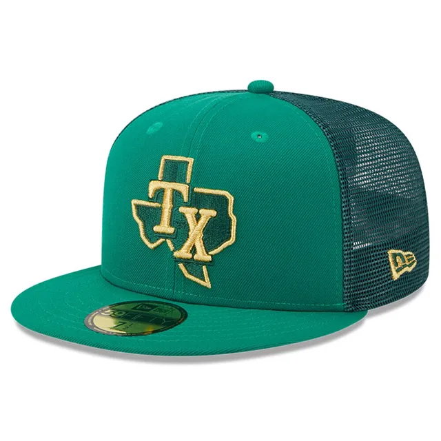 Lids Texas Rangers New Era Optic 59FIFTY Fitted Hat - White