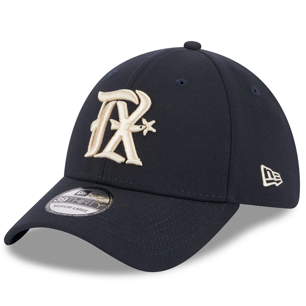 Casquette New Era Texas Rangers 2023 City Connect 39THIRTY Flex Fit pour homme, bleu marine