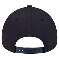 Casquette ajustable 9FORTY couleur équipe A-Frame des Texas Rangers New Era pour hommes, bleu marine