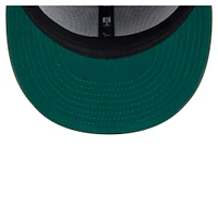 Men's New Era Olive Texas Rangers Tonal Florals 59FIFTY Fitted Hat