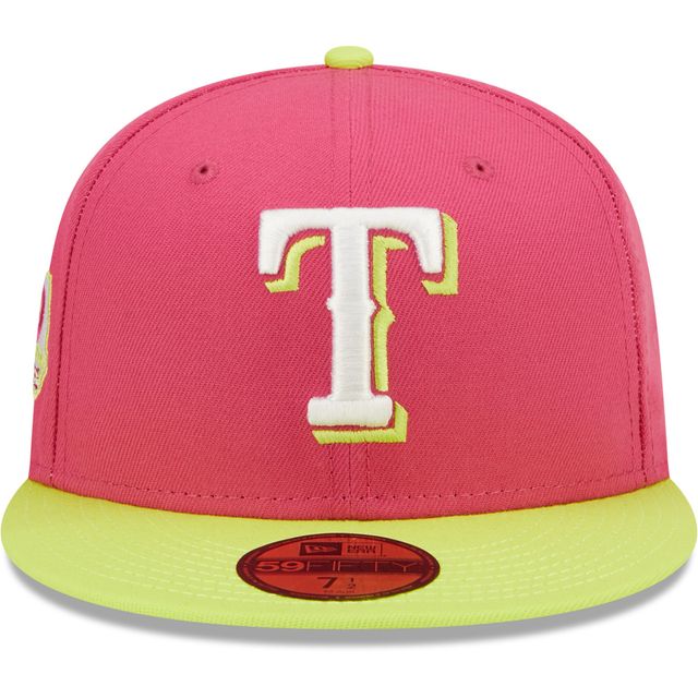 Texas Rangers New Era 40th Anniversary Cyber Highlighter 59FIFTY