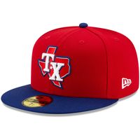 Men's New Era Red/Royal Texas Rangers Alternate 3 Authentic Collection On-Field - 59FIFTY Fitted Hat