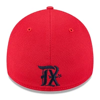 Men's New Era Red Texas Rangers City Connect Batting Practice 39THIRTY Flex Hat