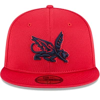Men's New Era Red Texas Rangers City Connect Batting Practice 59FIFTY Fitted Hat