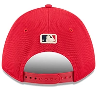 Casquette ajustable 9FORTY M-Crown City Connect pour homme, Texas Rangers, New Era, rouge