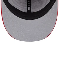 Men's New Era Red Texas Rangers City Connect Batting Practice Low Profile 59FIFTY Fitted Hat