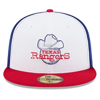 Men's New Era Royal/ Texas Rangers 2025 MLB Clubhouse 59FIFTY Fitted Hat