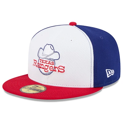 Men's New Era Royal/ Texas Rangers 2025 MLB Clubhouse 59FIFTY Fitted Hat