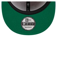 Casquette snapback rétro en velours côtelé Texas Rangers New Era pour homme, bleu royal/rouge