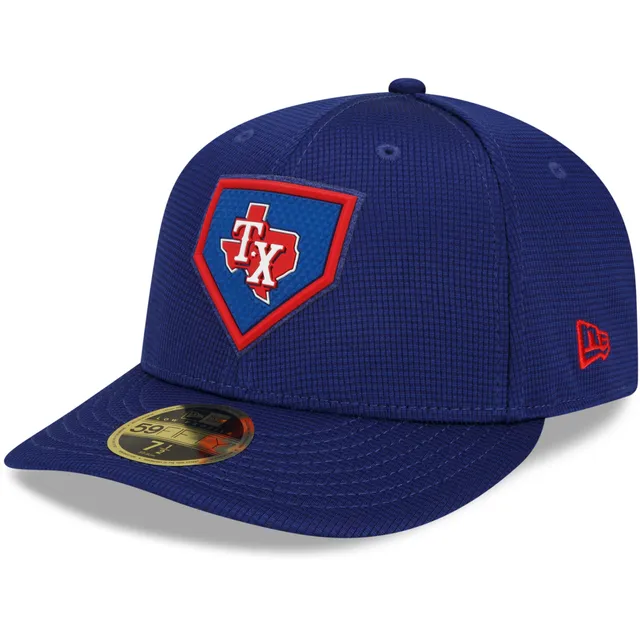 New Era Men's Texas Rangers Alternate Blue 59Fifty Fitted Hat