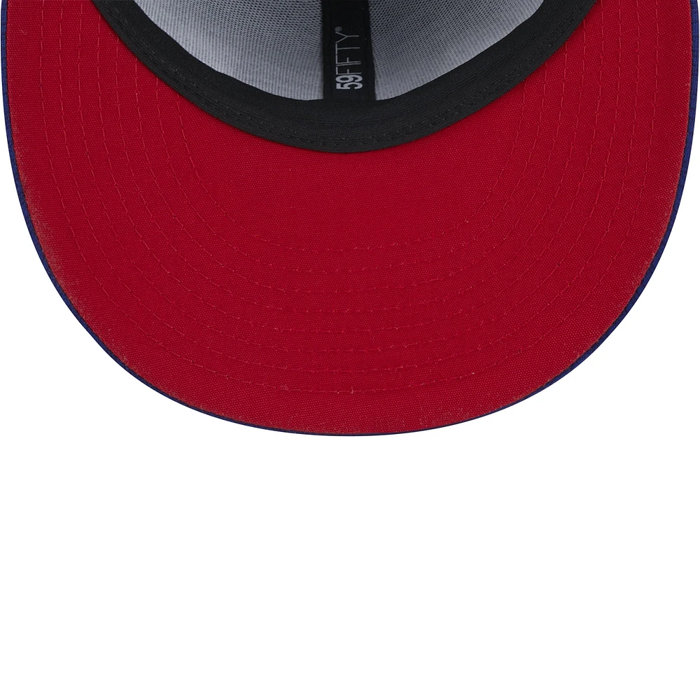 Men's New Era Royal Texas Rangers 2024 Clubhouse 59FIFTY Fitted Hat