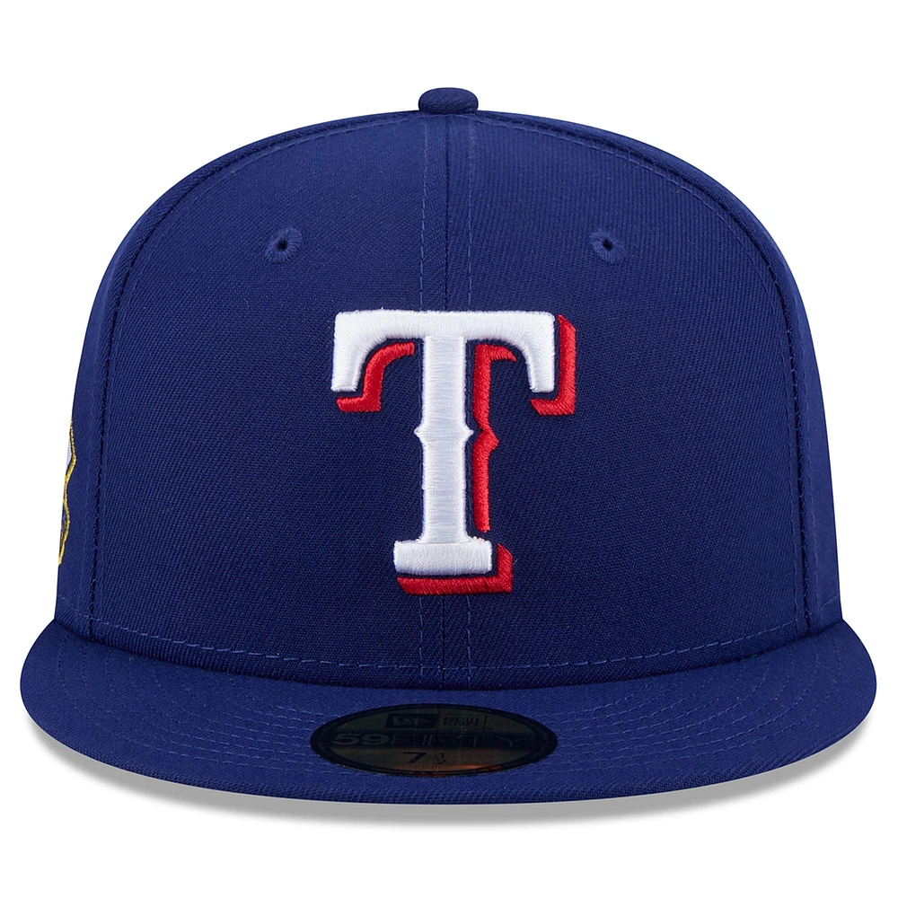 Men's New Era  Royal Texas Rangers 2025 Jackie Robinson Day 59FIFTY Fitted Hat