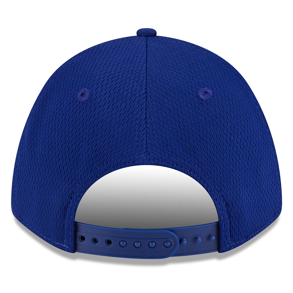 Men's New Era Royal Texas Rangers 2025 MLB Clubhouse 9FORTY M-Crown Adjustable Hat