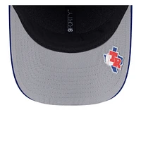 Men's New Era Royal Texas Rangers 2025 MLB Clubhouse 9FORTY M-Crown Adjustable Hat