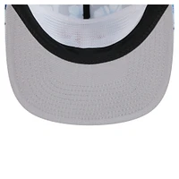 Casquette snapback style golfeur New Era Royal Texas Rangers pour homme